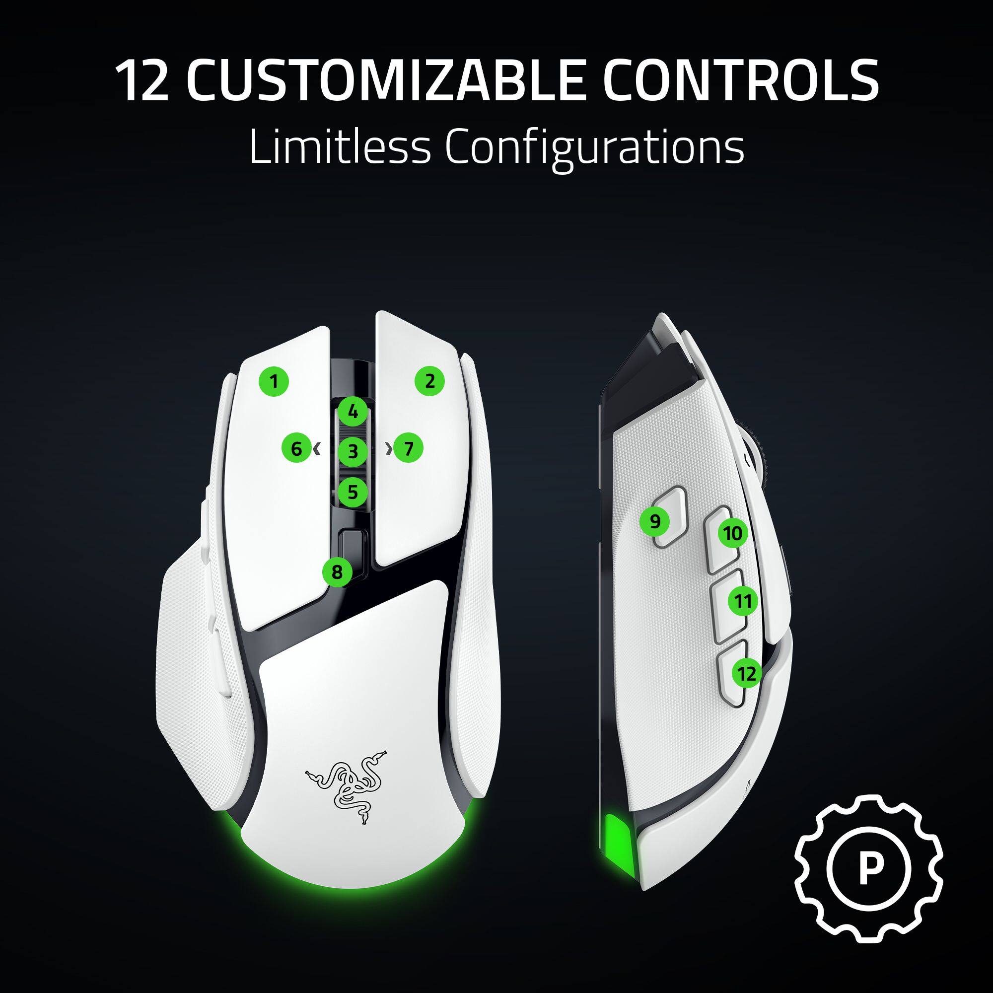 12 CUSTOMIZABLE CONTROLS
Limitless Configurations

1
2
3
4
5
6
7
8
9
10
11
12