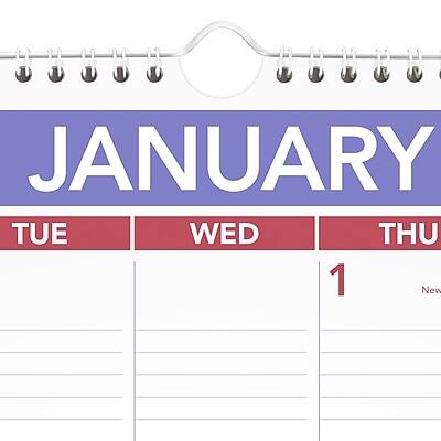 JANUARY

TUE WED THU

1 New