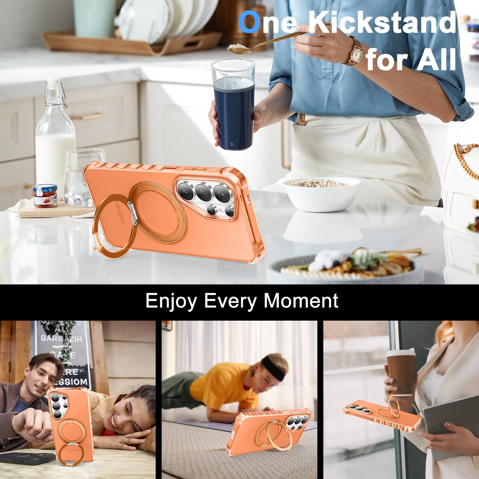 One Kickstand for All  
Enjoy Every Moment