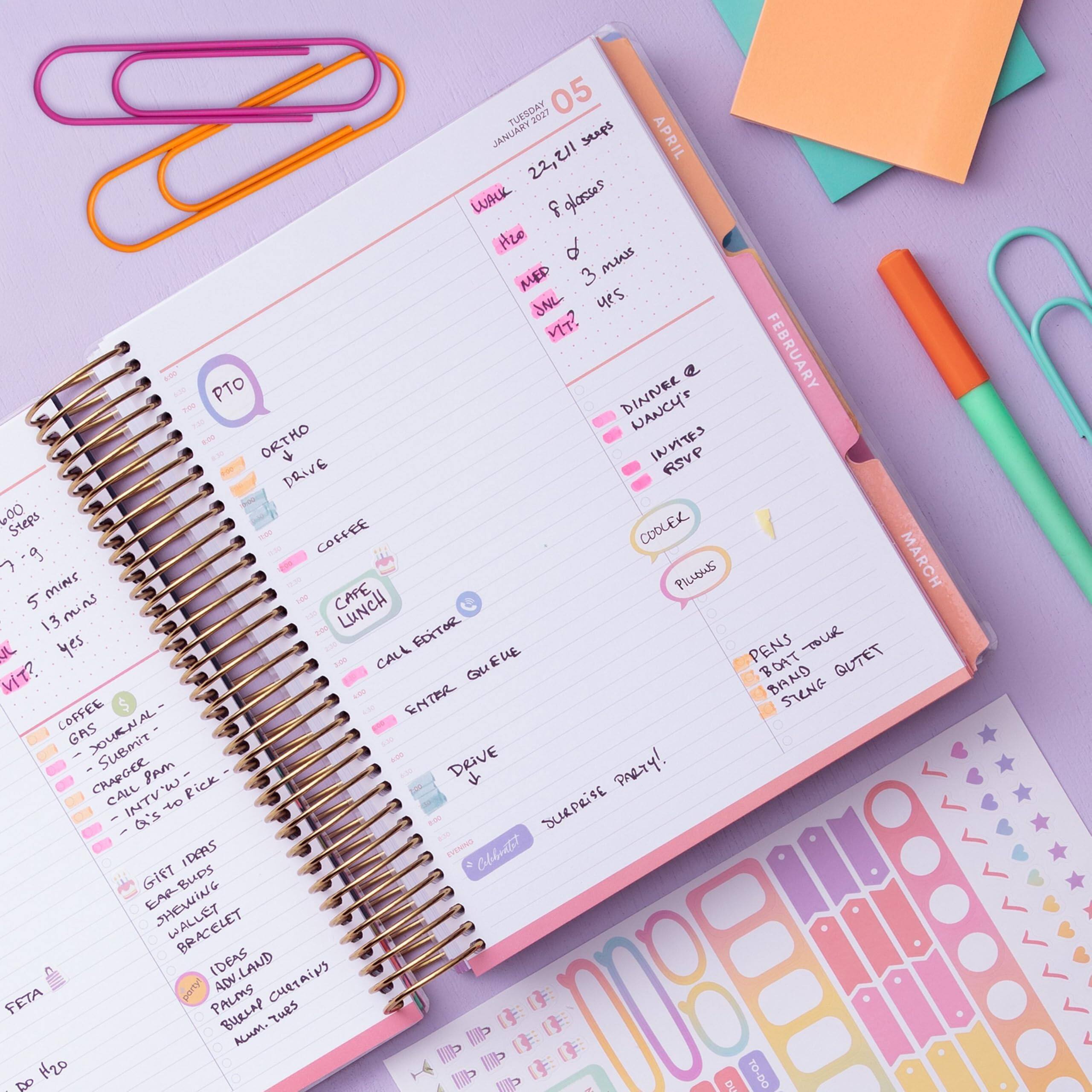 Blue Sky LiveWell 2027 Daily & Monthly Planner Calendar, 7