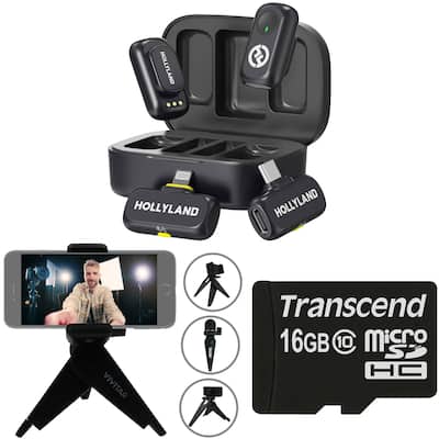 HOLLYLAND LARK A1 Combo Wireless Mic System for Mobile Devices HOLLYLAND LARK A1 Combo Wireless Mic System for Mobile Devices