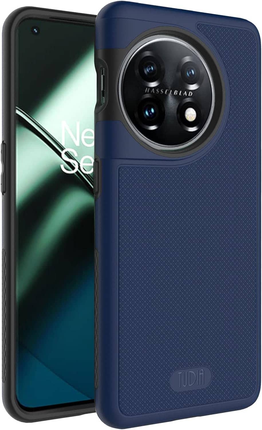 TUDIA - MergeGrip for OnePlus 11 Case 5G 2023 - Indigo Blue