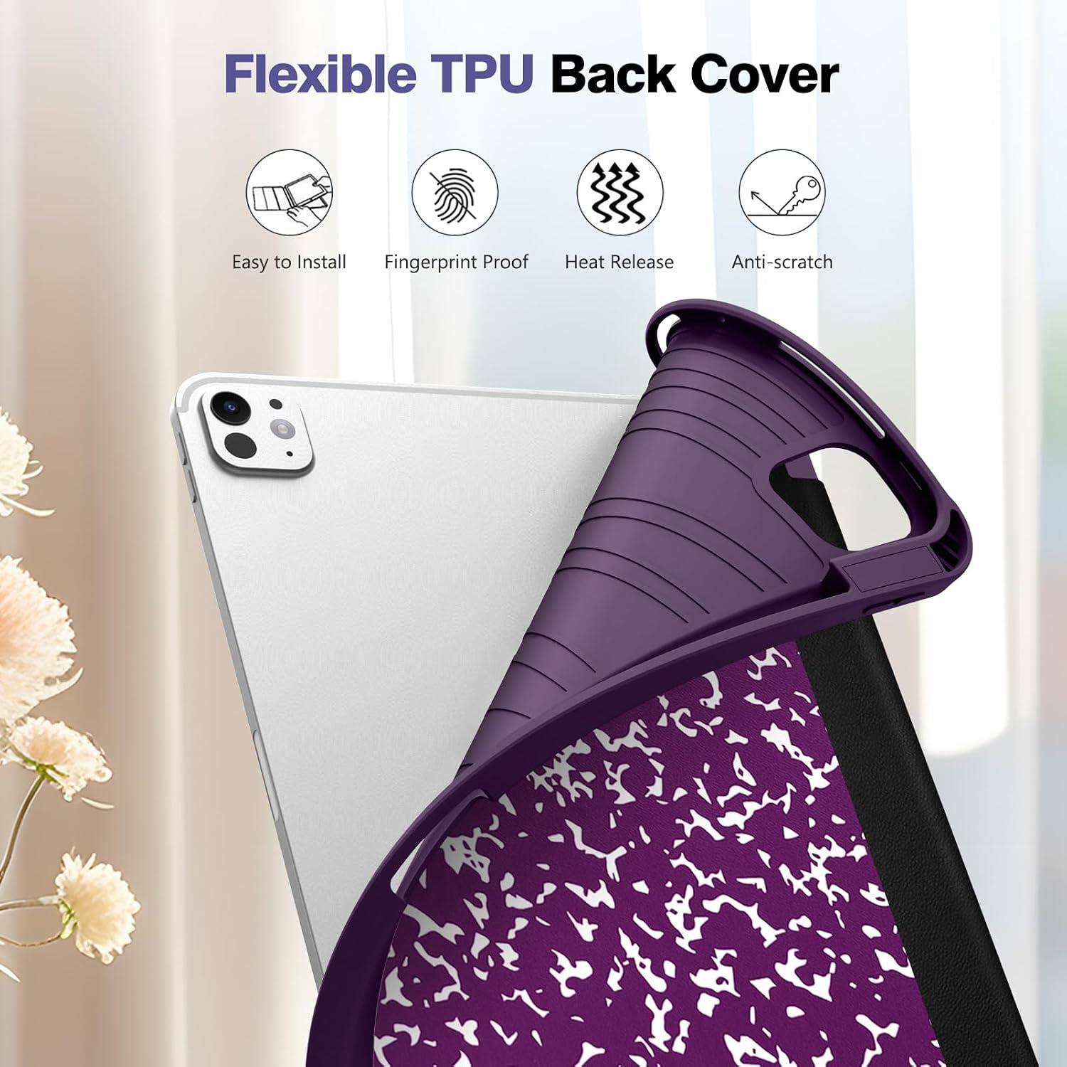 Flexible TPU Back Cover

- Easy to Install
- Fingerprint Proof
- Heat Release
- Anti-scratch