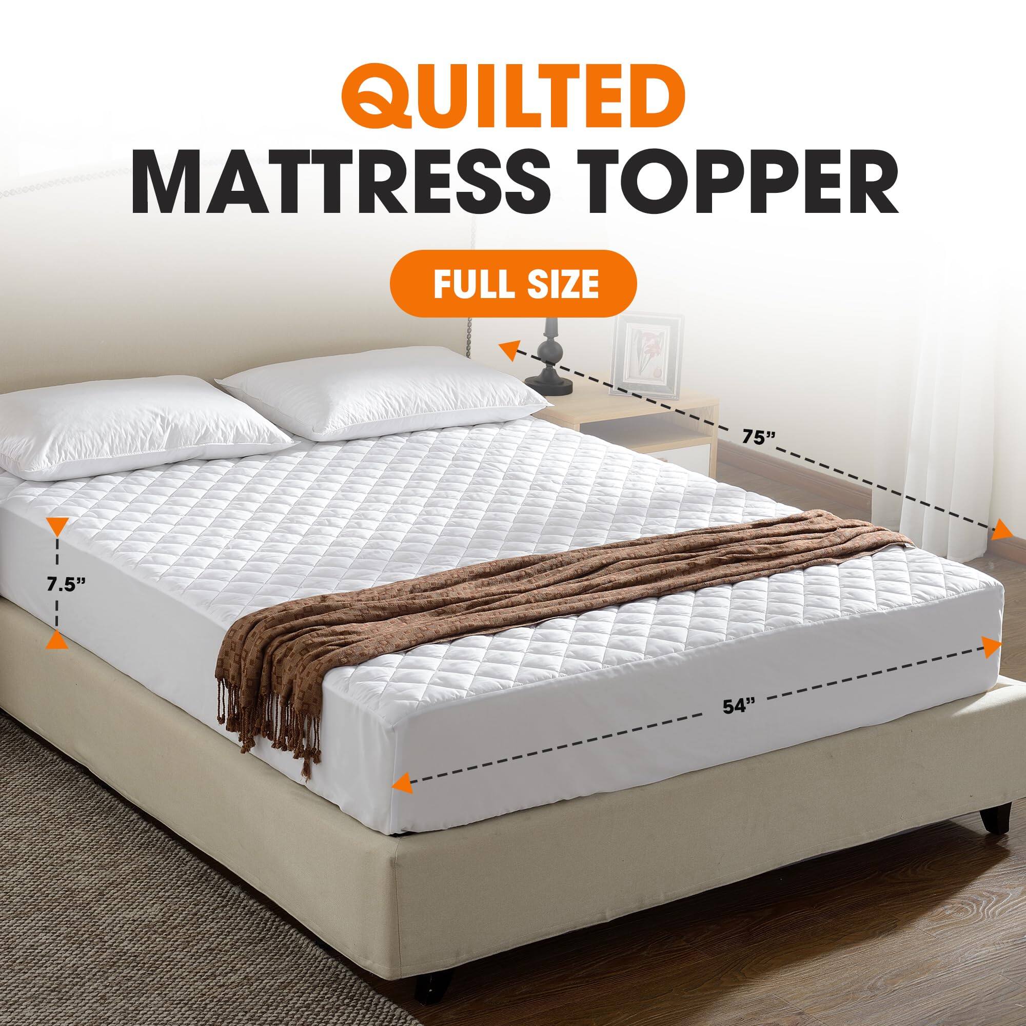 QUILTED MATTRESS TOPPER  
FULL SIZE  
75"  
7.5"  
54"