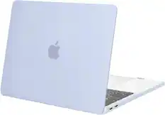 Front. mosiso - Hard Shell Case for 13-inch MacBook Pro 2016-2026 A2338 A2289 A2251 A2159 A1989 A1706 A1708 - Pastel Blue.