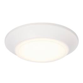 Westinghouse - Makira 1 in. H X 6 in. W X 6 in. L Frost White Ceiling Fixture