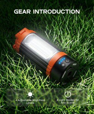 GEAR INTRODUCTION

4 Adjustable Brightness Levels

4 Light Modes for Any Scene