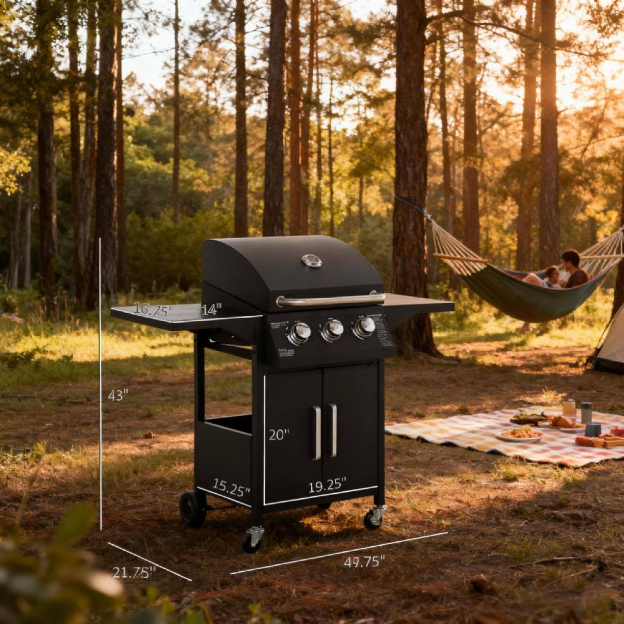 16.75" 14" 43" 20" 15.25" 19.25" 21.75" 49.75"