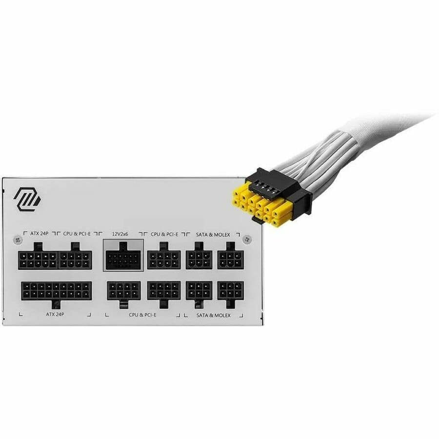 MSI MAG A850GL PCIE5 White Power Supply Internal 120 V AC, 230 V