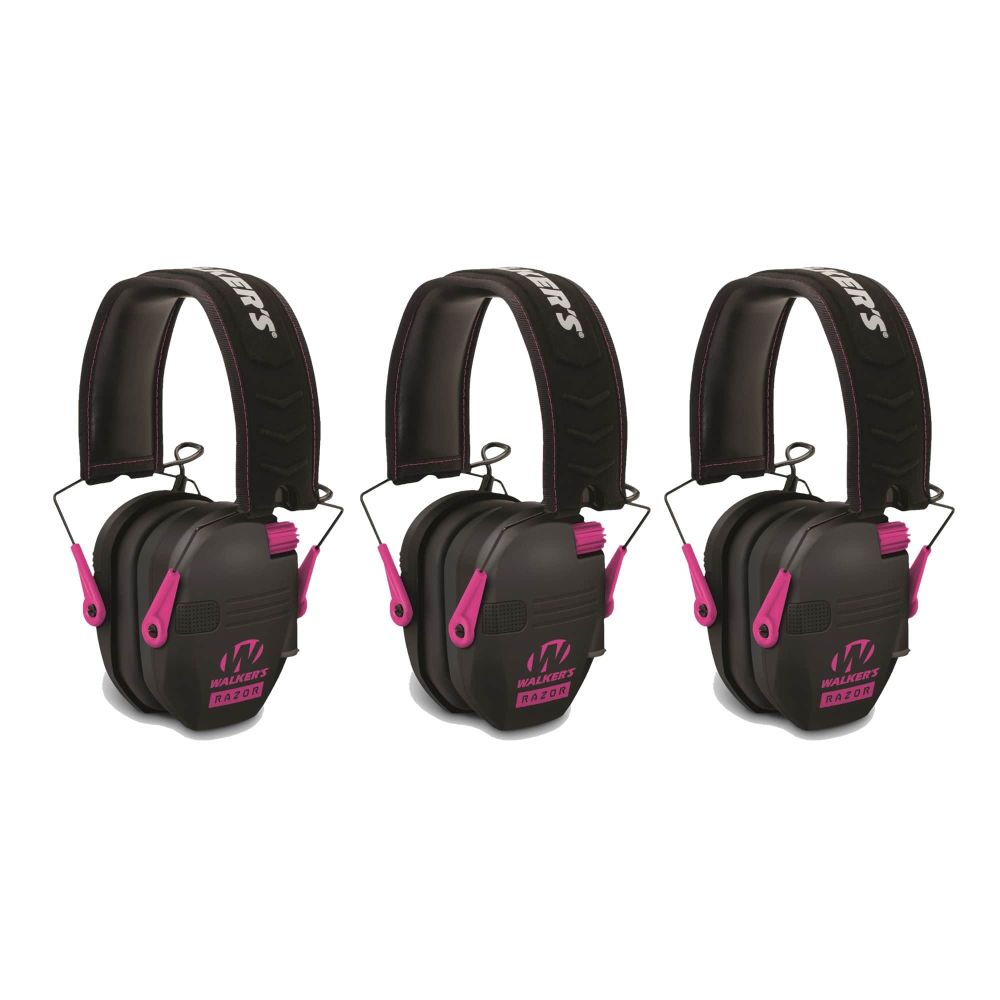 Walkers - Walker's Razor Slim Electronic Shooting Muffs 3-Pack, Pink - Not Available price history on PriceWatchPro