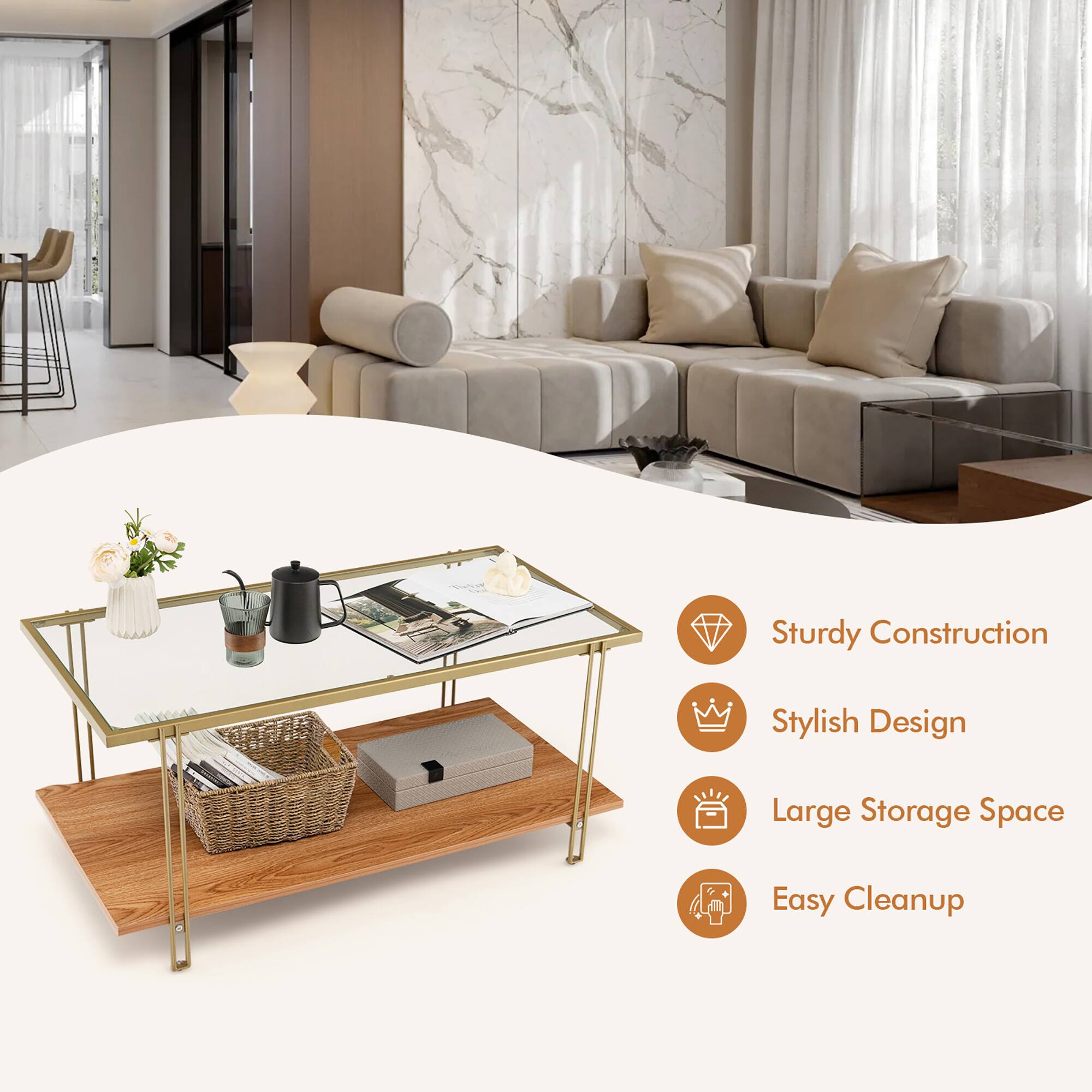 - Sturdy Construction
- Stylish Design
- Large Storage Space
- Easy Cleanup