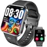 TOZO - S4 Smartwatch, 1.78" Clear AMOLED Screen, 7-Day Battery, 100+ Sport Modes, Call/Answer, Health/Sleep, iOS/Android, IP68 - Black - (2026)