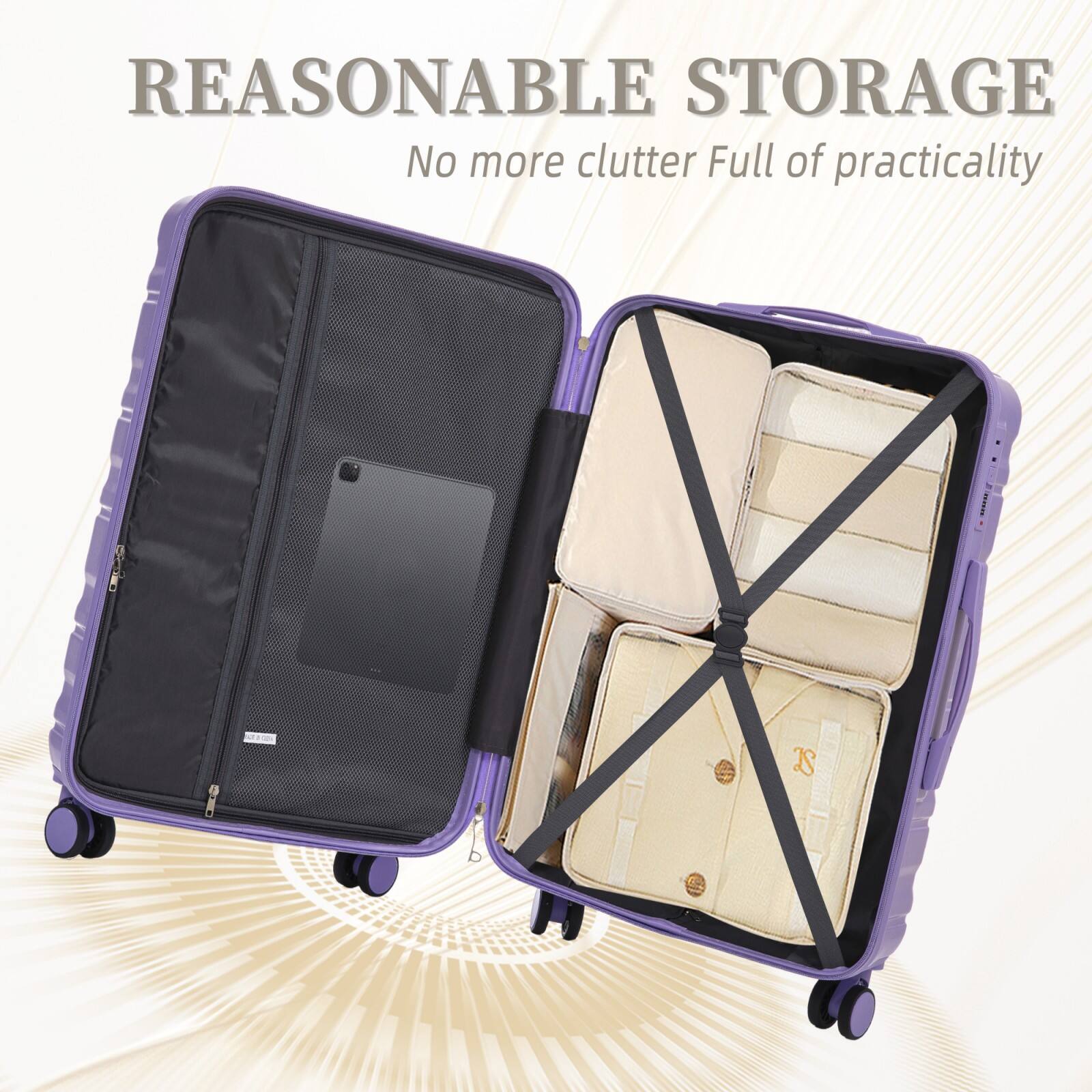 REASONABLE STORAGE  
No more clutter Full of practicality