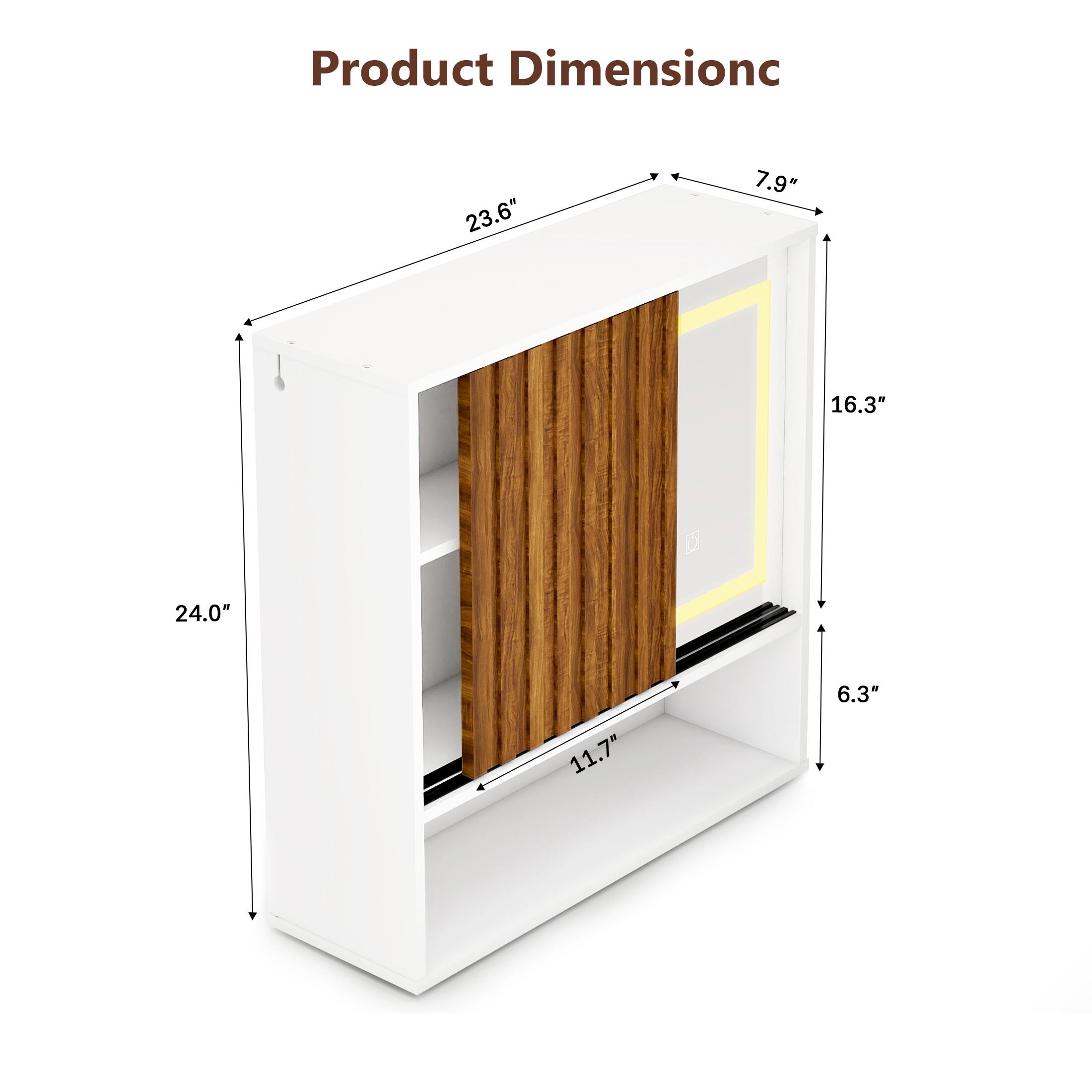 Product Dimensions

- 23.6"
- 7.9"
- 16.3"
- 24.0"
- 11.7"
- 6.3"