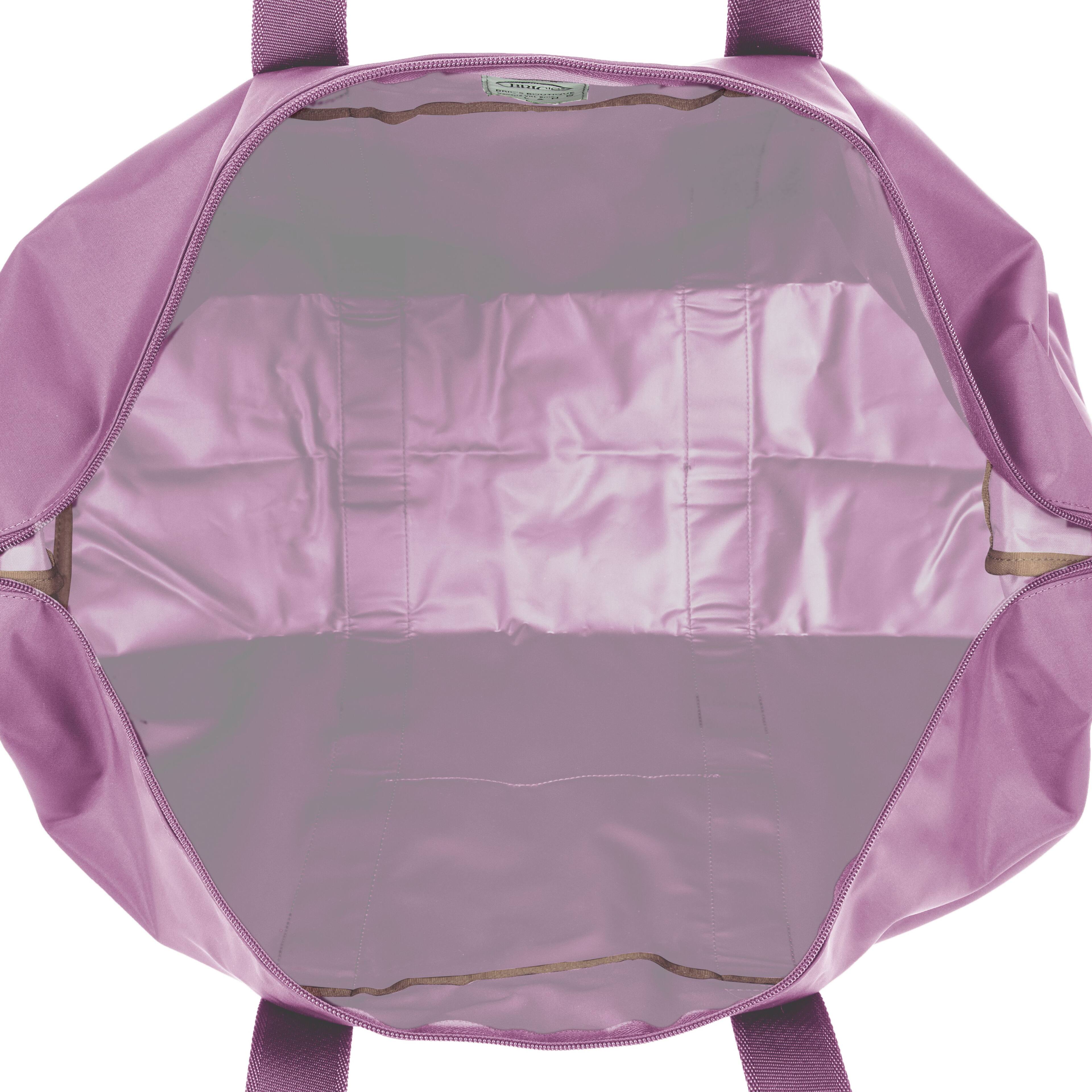 Left. Bric's - Bric's X-Bag 18'' Folding Duffle Wisteria, 18" - Wisteria.