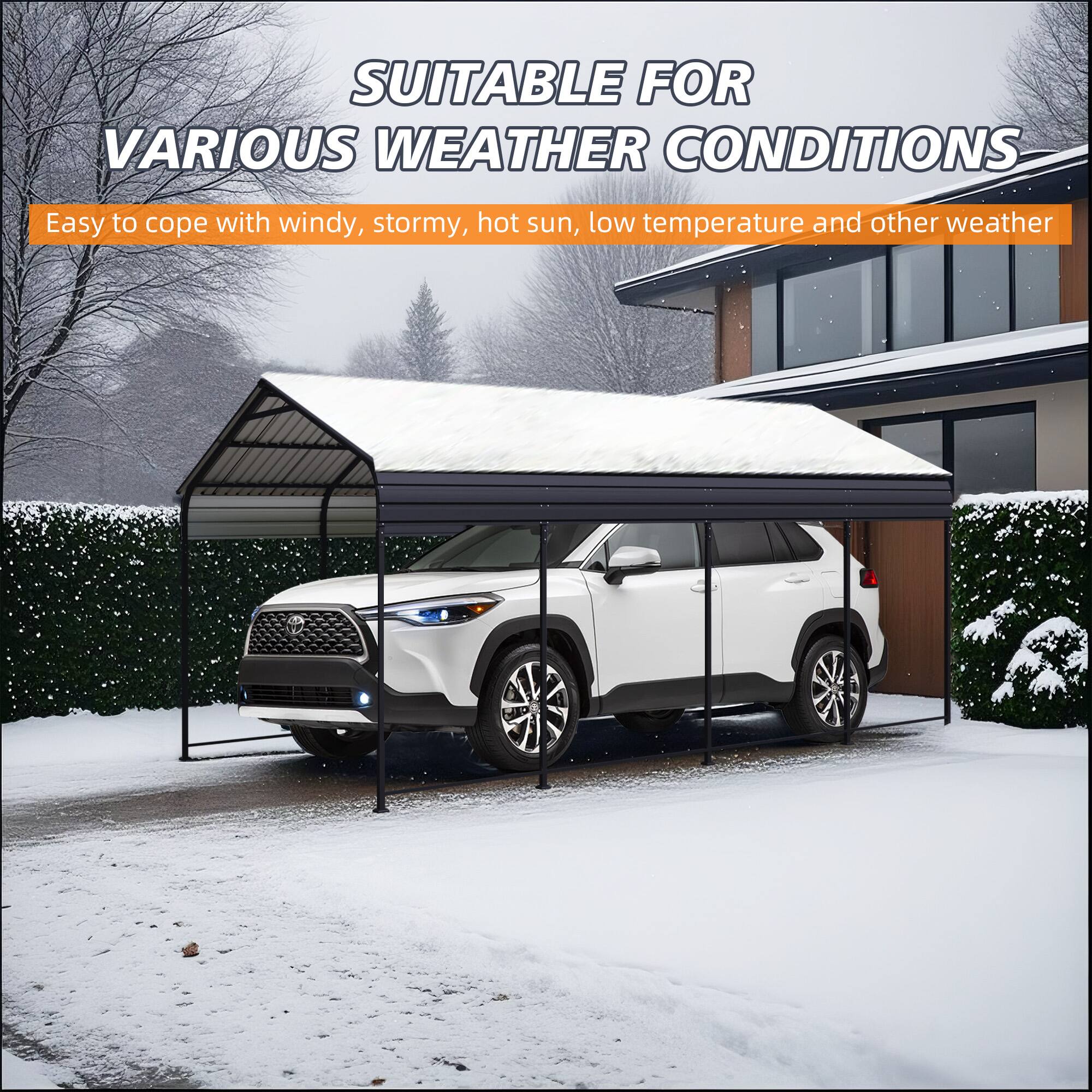 SUITABLE FOR VARIOUS WEATHER CONDITIONS  
Easy to cope with windy, stormy, hot sun, low temperature and other weather