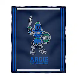 Vive La Fete - West Florida Argonauts 36'' x 48'' Big Mascot Blanket - Navy