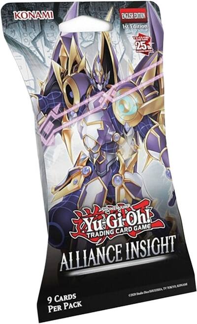 Konami - Yu-Gi-Oh! Trading Card Game: Alliance Insight Sleeved Booster Konami - Yu-Gi-Oh! Trading Card Game: Alliance Insight Sleeved Booster