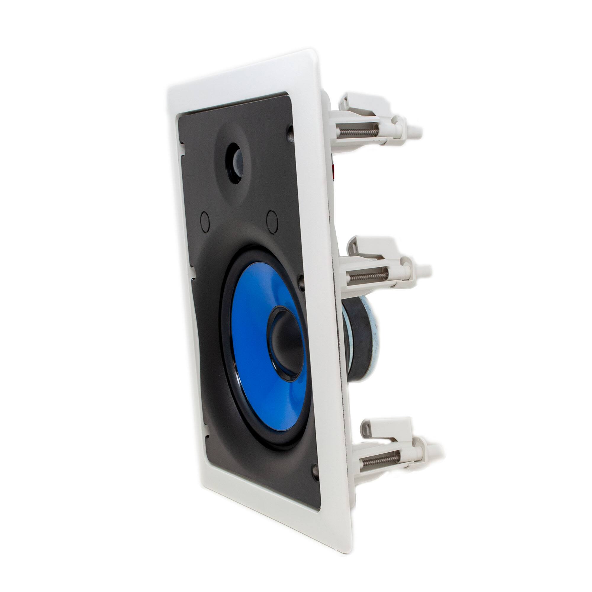 Alt View 10. Legrand - Legrand HT5651 5000 Series 6.5" In-Wall Speakers Case Pack 8 Pair 16 Speakers total with In Wall Mounting Brackets - Black/Gray.