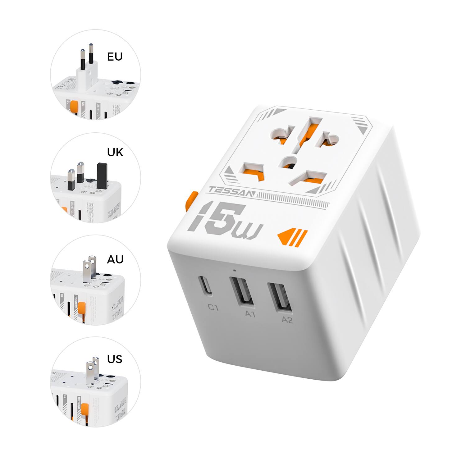 EU UK I 42 E AU TESSAN 15w E Ea C1 A1 A2 US I