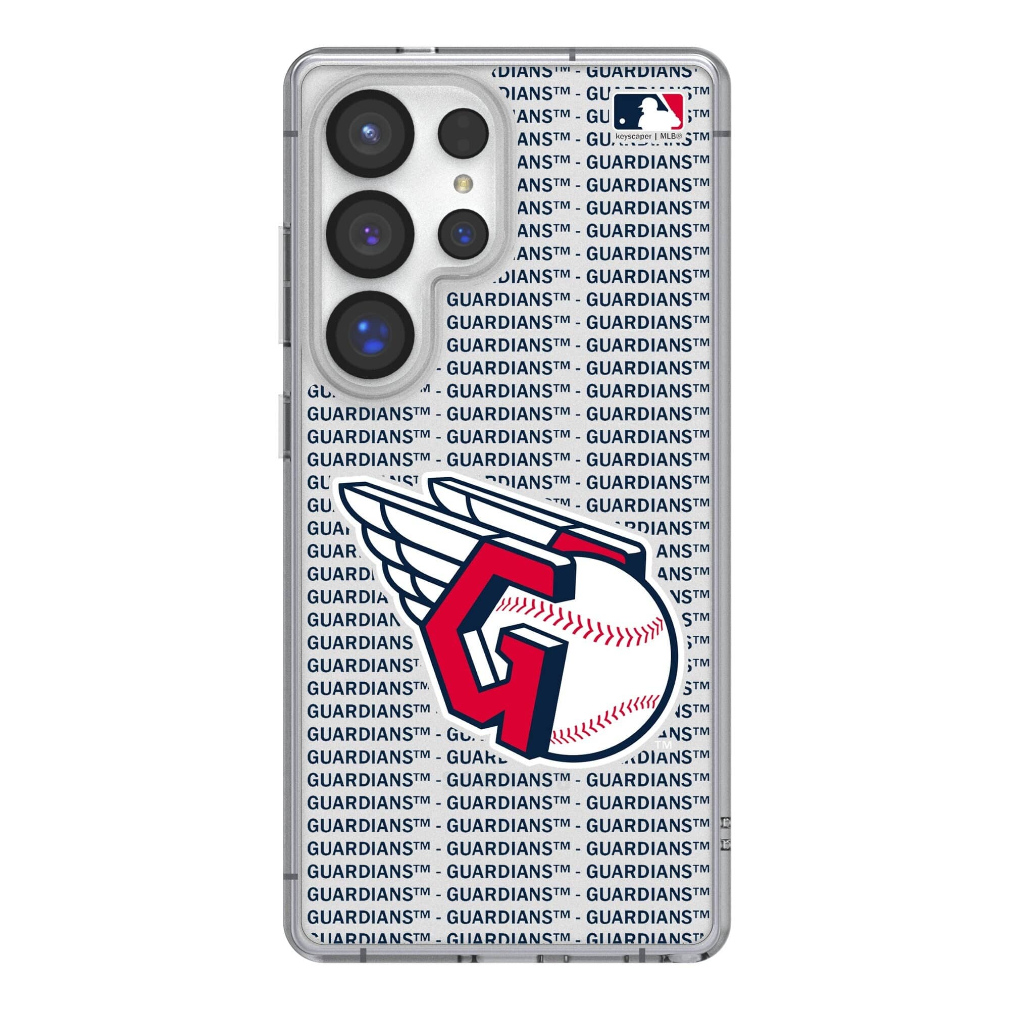 Keyscaper - MLB - Cleveland Guardians Text Backdrop Galaxy Clear Case - S23 Plus - Multicolor price history on PriceWatchPro