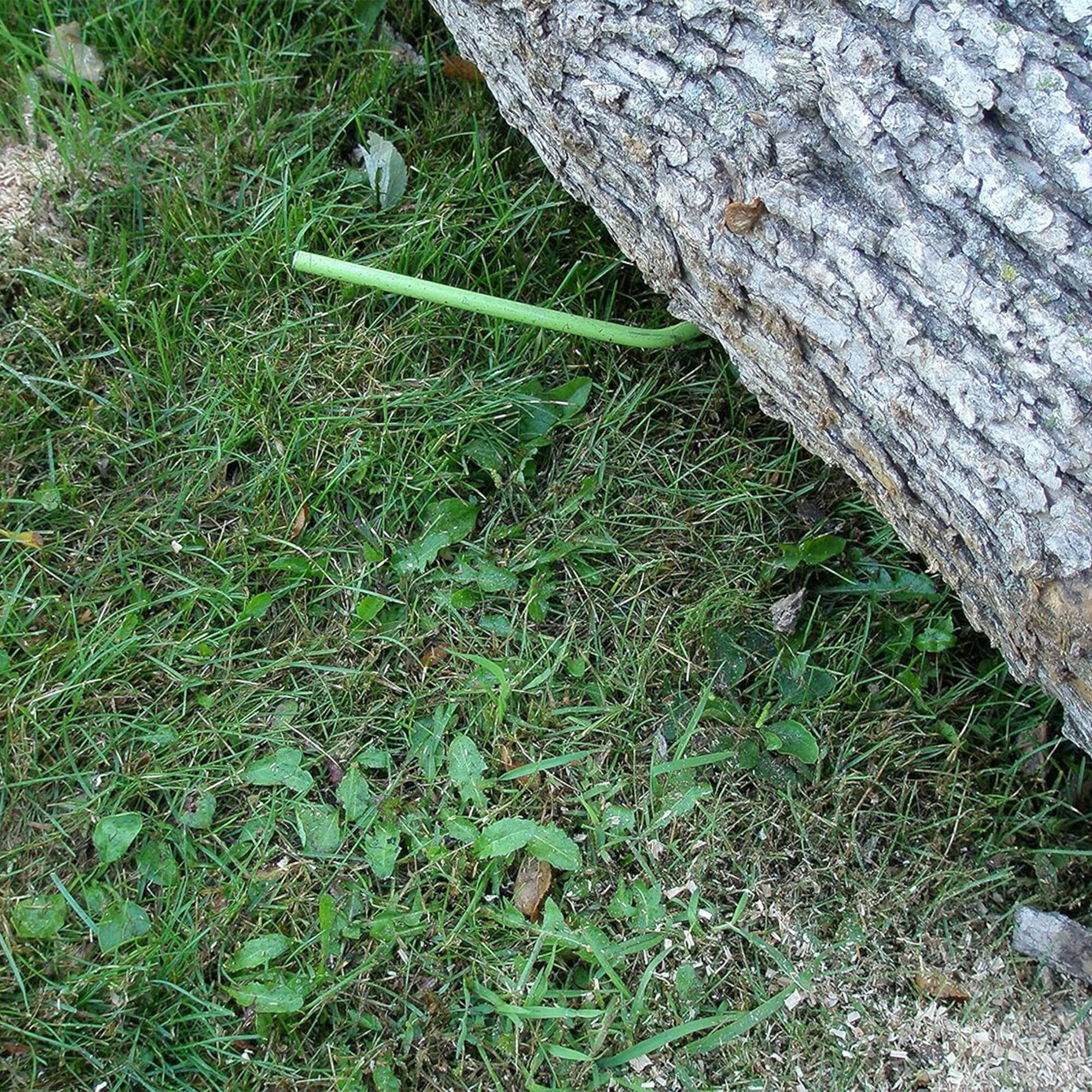 Alt View 7. Timber Tuff - Timber Tuff 15 Foot Choker Chain w/Probe Stake for ATVs, UTVs, & Lawn Tractors - Green.