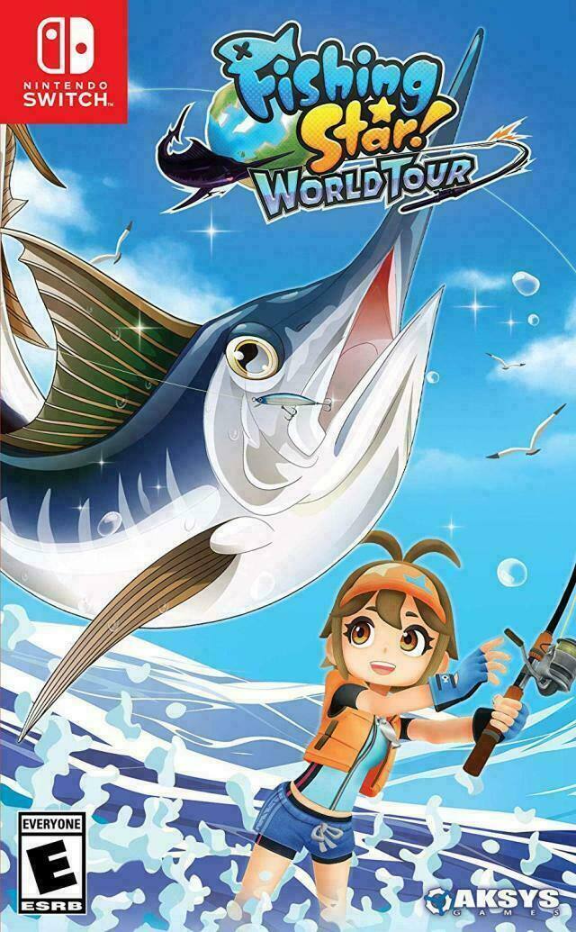 Fishing Star! World Tour  
Nintendo Switch  
Everyone E ESRB  
Aksys Games