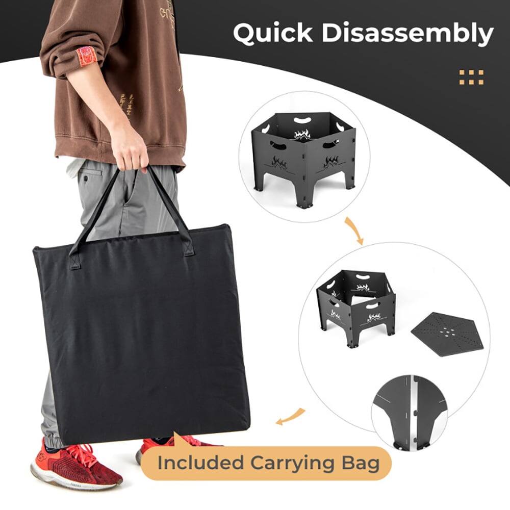 Quick Disassembly  
Included Carrying Bag