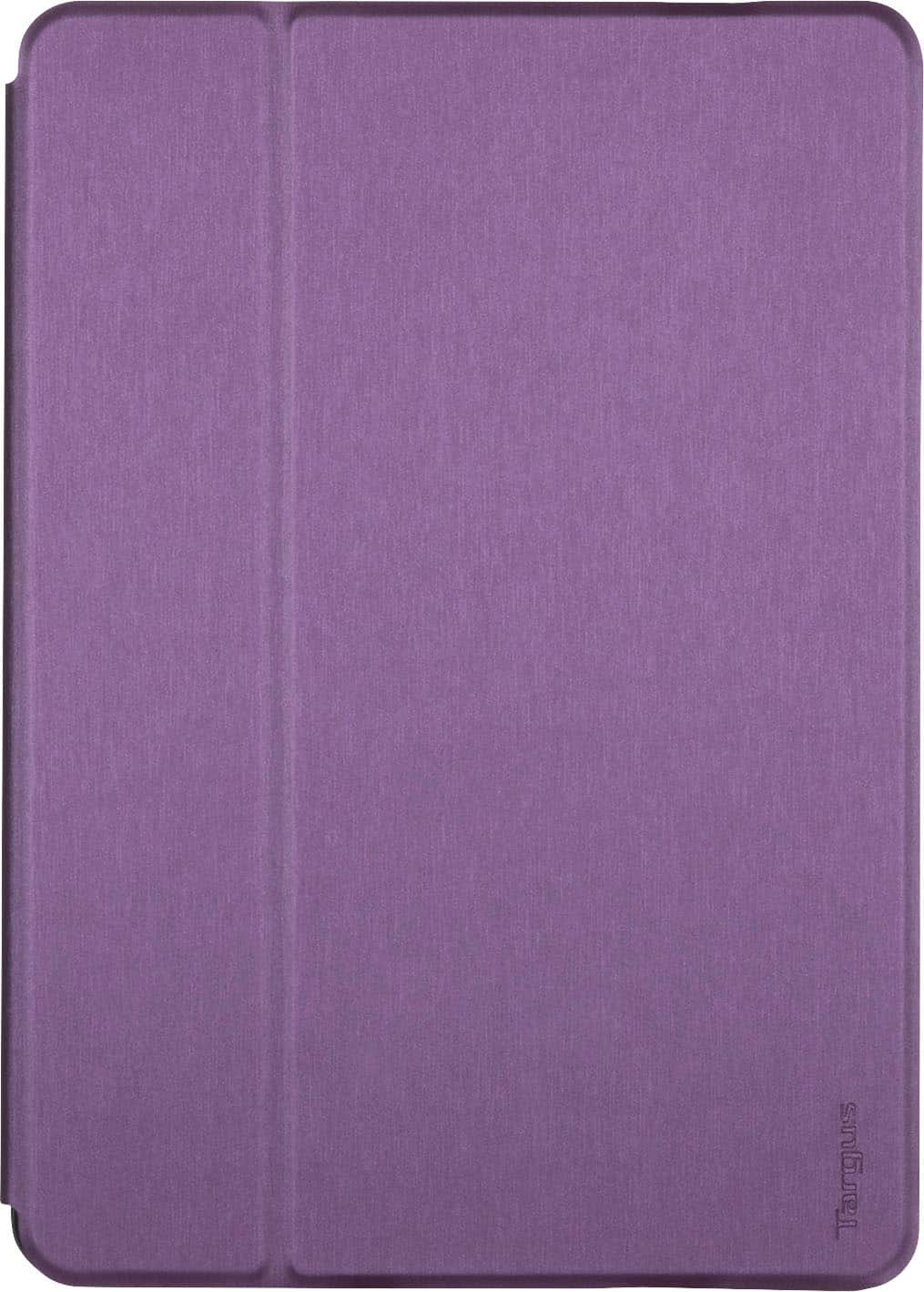 Front. Targus - Click-In Case for iPad (9th/8th/7th gen.) 10.2", iPad Air 10.5", and iPad Pro 10.5" - Purple.