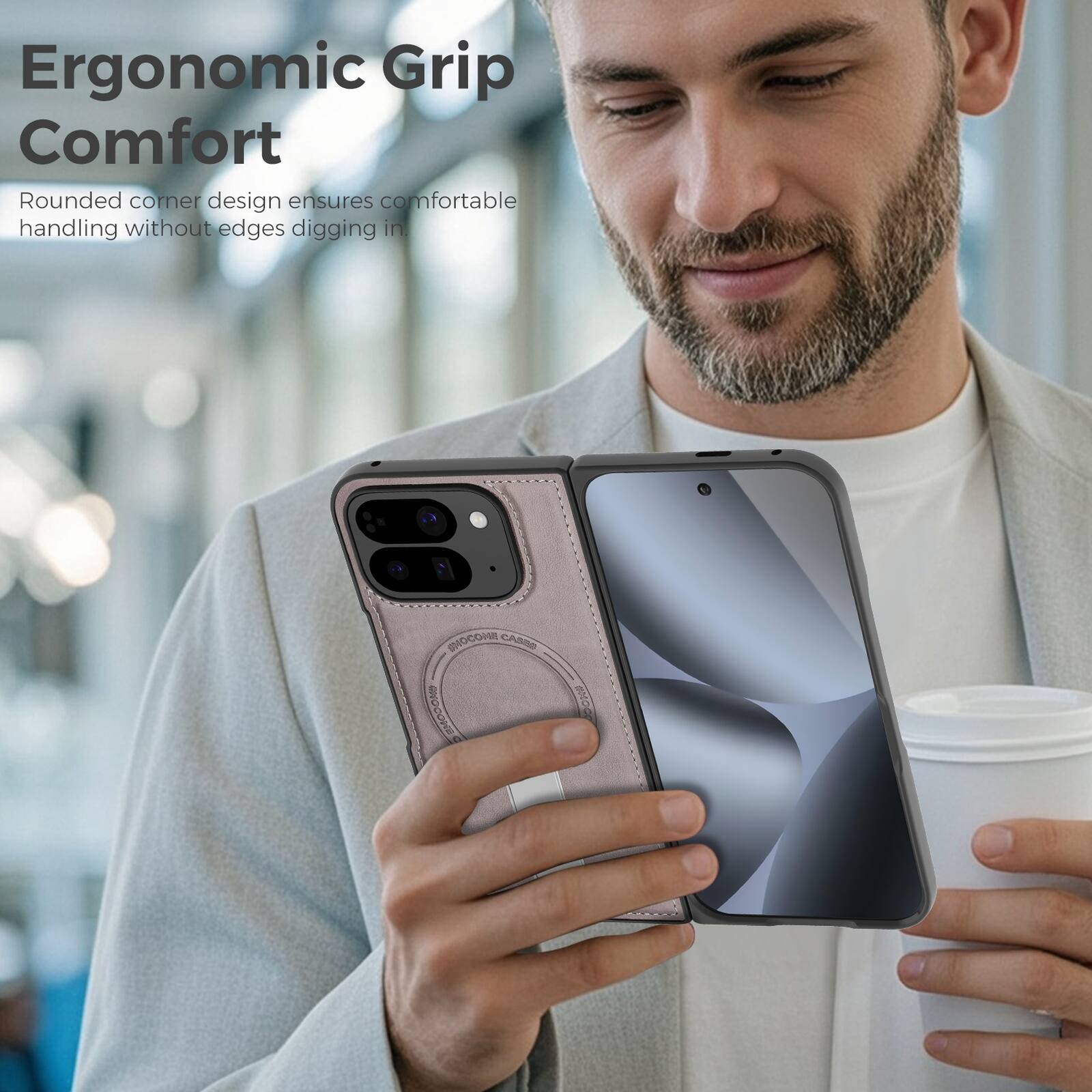 Ergonomic Grip Comfort

Rounded corner design ensures comfortable handling without edges digging in.