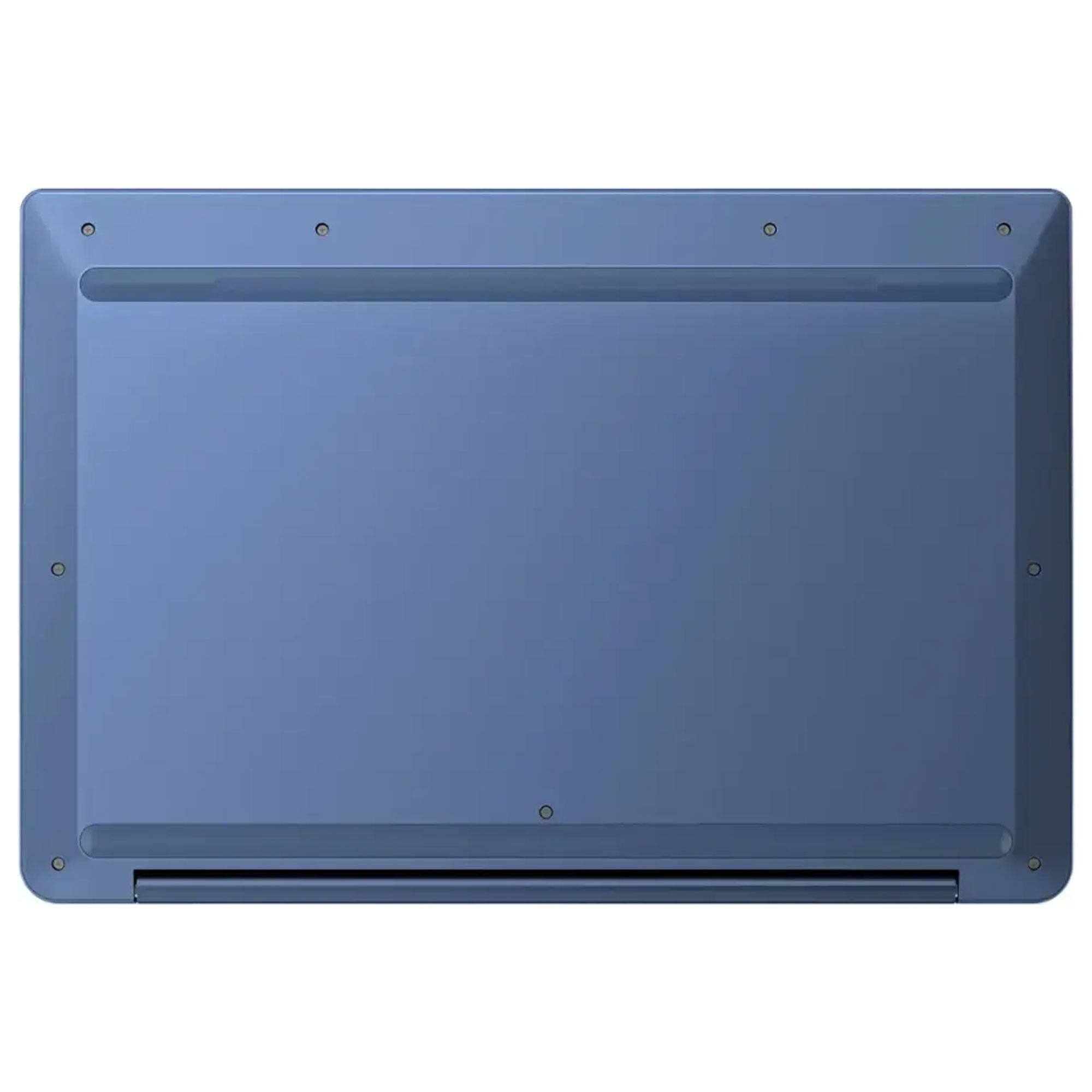 Alt View 2. Lenovo - Lenovo IdeaPad Slim 3 Chromebook 14" Laptop - 4GB Memory, 64GB eMMC + 256GB Card - Abyss Blue.