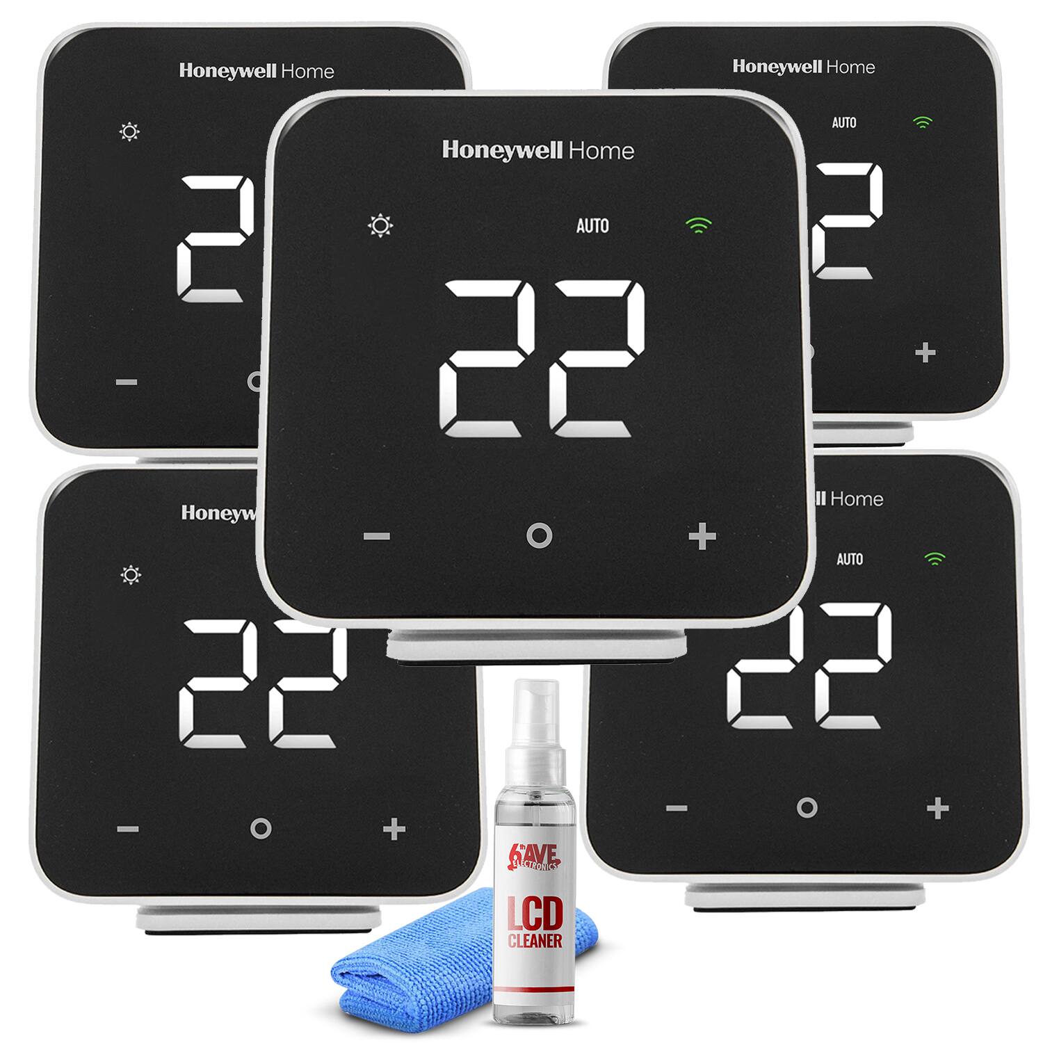 Honeywell Home  
AUTO  
22  
LCD CLEANER