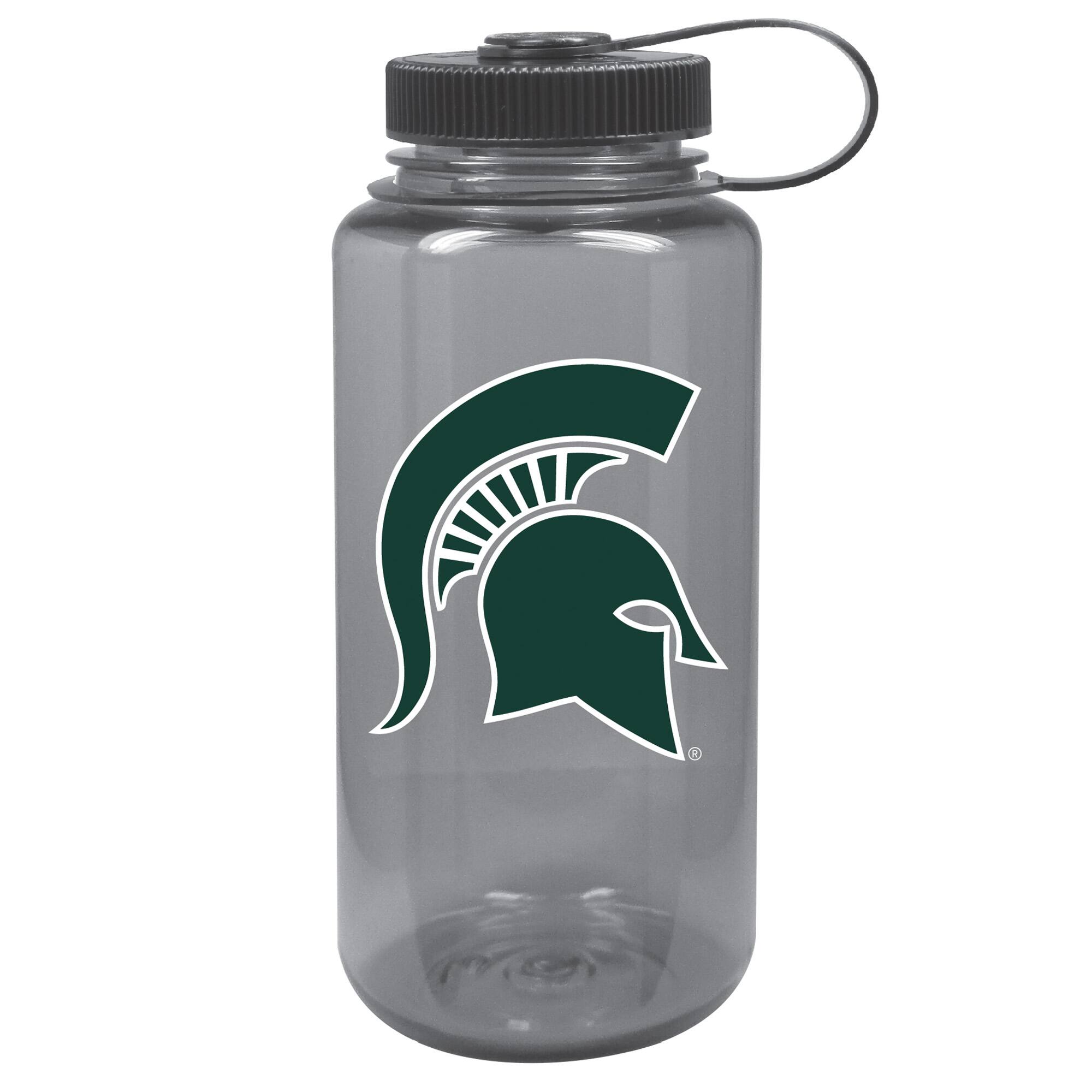 Front. Nordic Company - Black Michigan State Spartans 32oz. Nalgene Sustainable Wide Mouth Water Bottle - Multicolor.