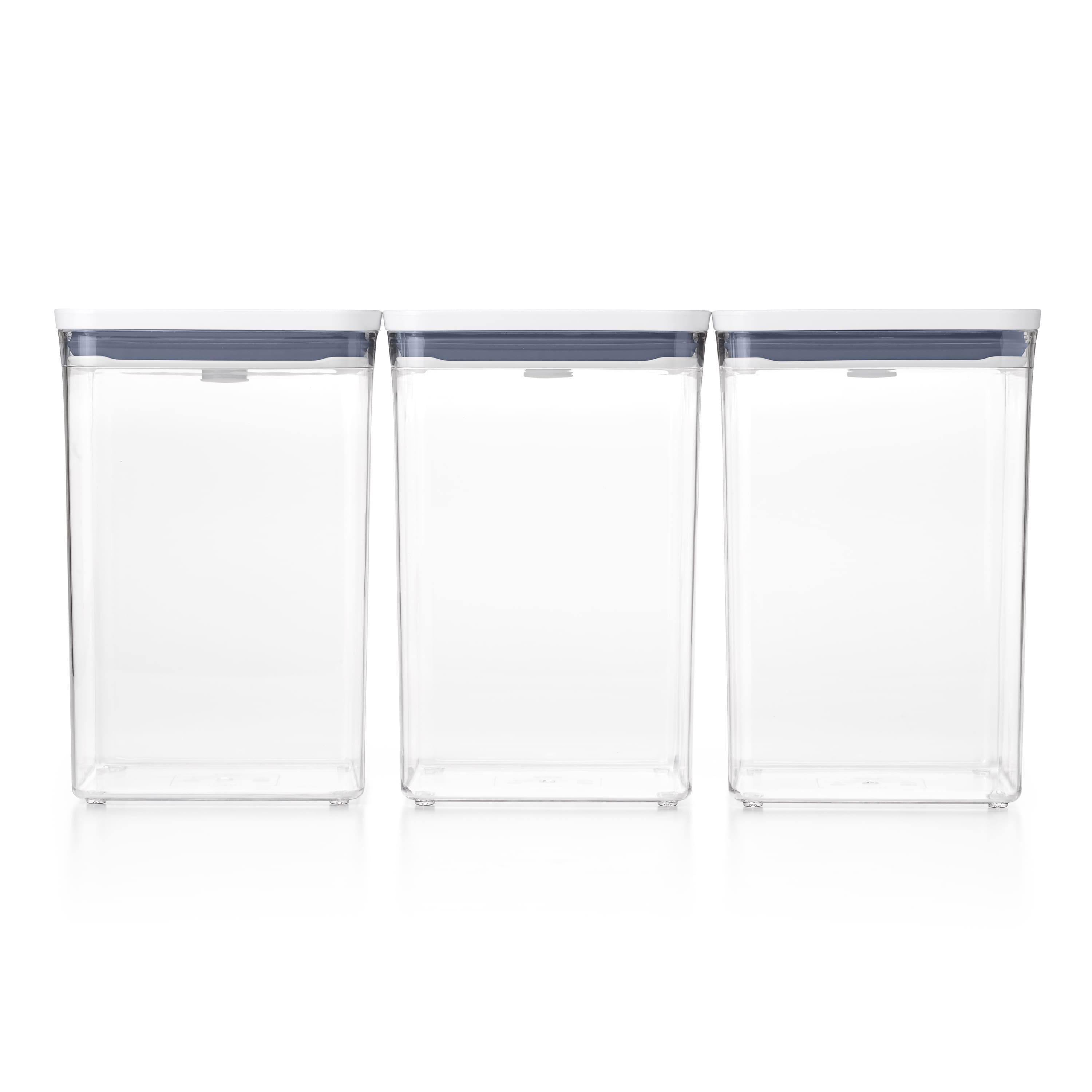 OXO - GG 6-PC Bulk Storage Pop Container Set - Clear - Angle_Zoom