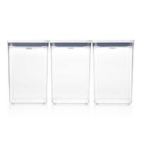 OXO - GG 6-PC Bulk Storage Pop Container Set - Clear - Angle_Zoom