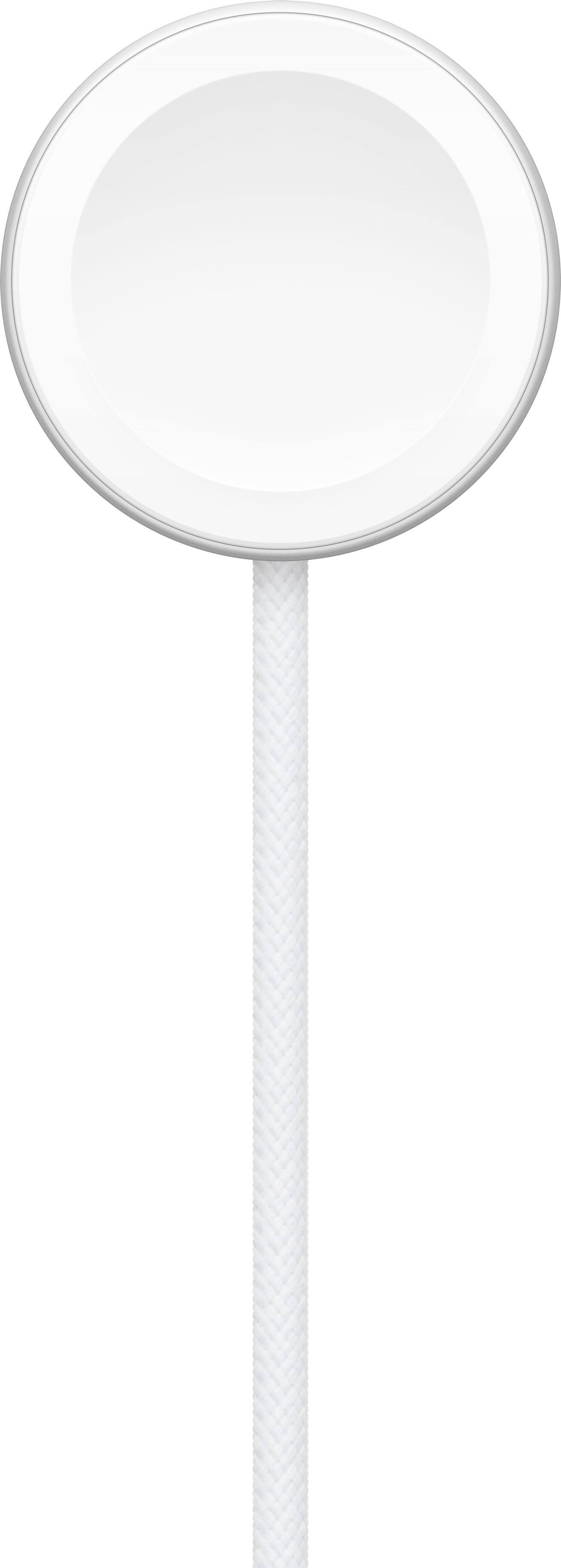 Alt View 1. Apple - Apple Watch Magnetic Fast Charger to USB-C Cable (1 m, 2026) - White.