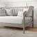Alt View 14. Martha Stewart - Neely Wooden Twin Size Platform Daybed with Spindles and Wood Slat Foundation - Gray.