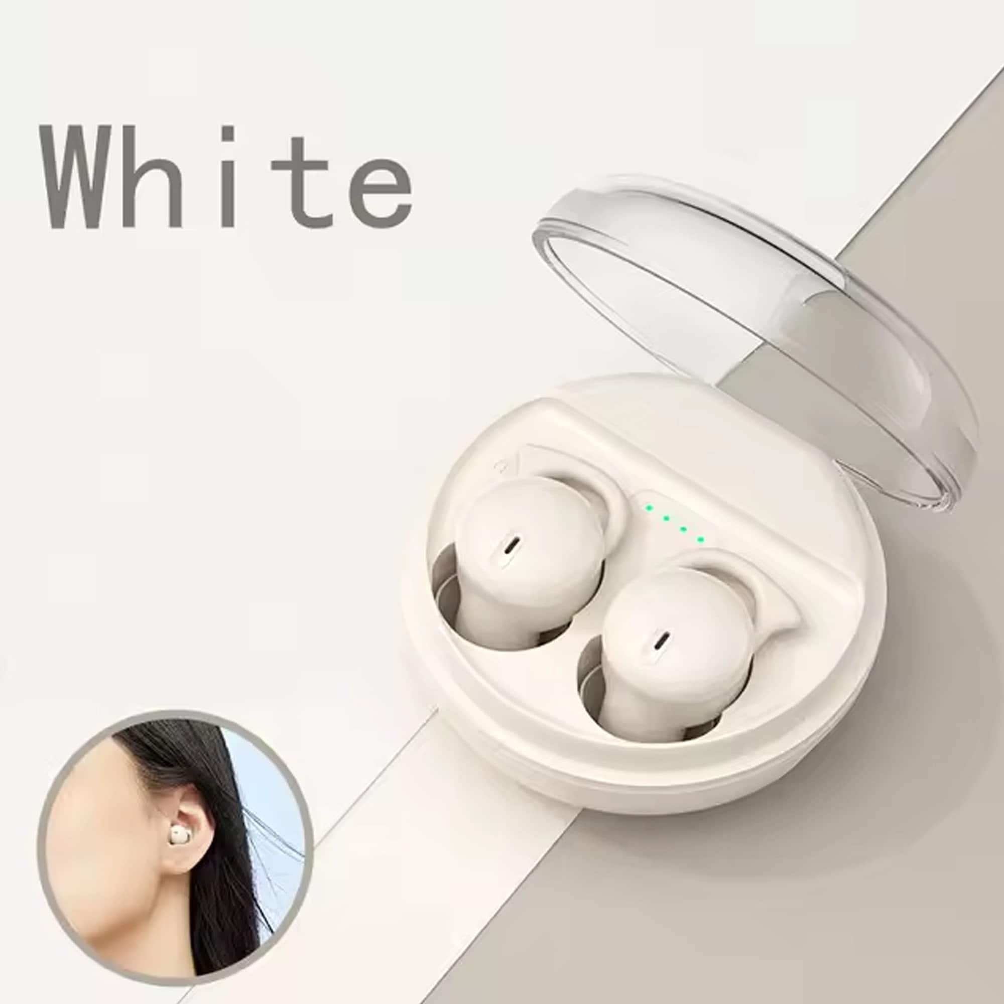 YONWAY - Sleep Headphones, Wireless Bluetooth Earphones, Noise Reduction Headset In-Ear Sleeping Earbuds for Small Ear Canals