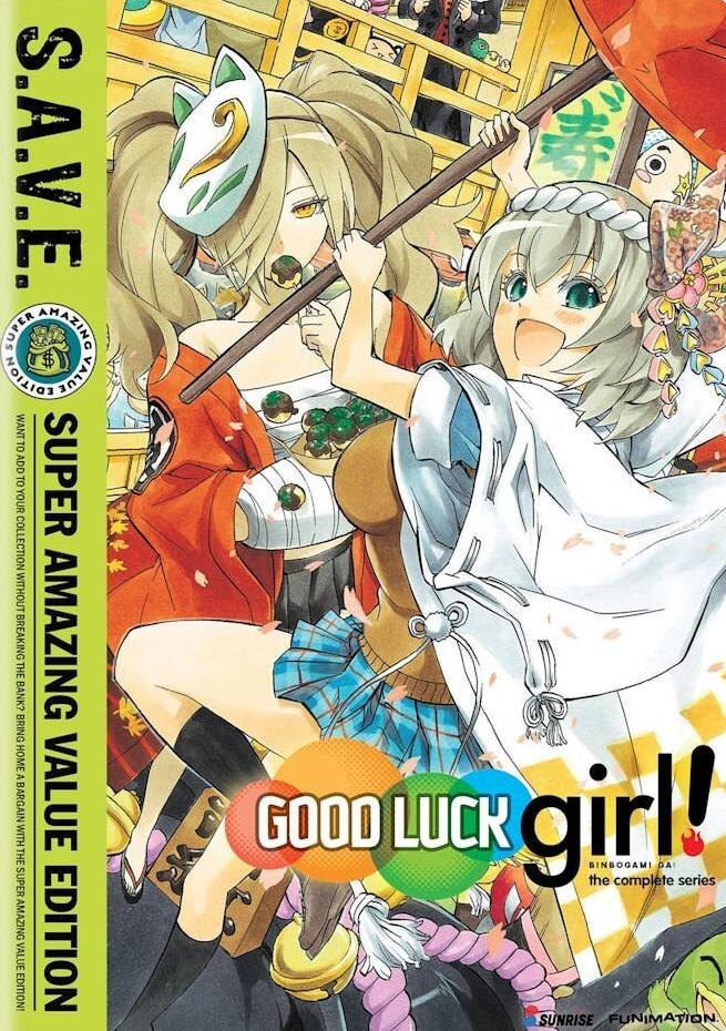 Alt View 1. Binbo-Gami Ga! Good Luck Girl: Complete Series - S.A.V.E.   - DVD.