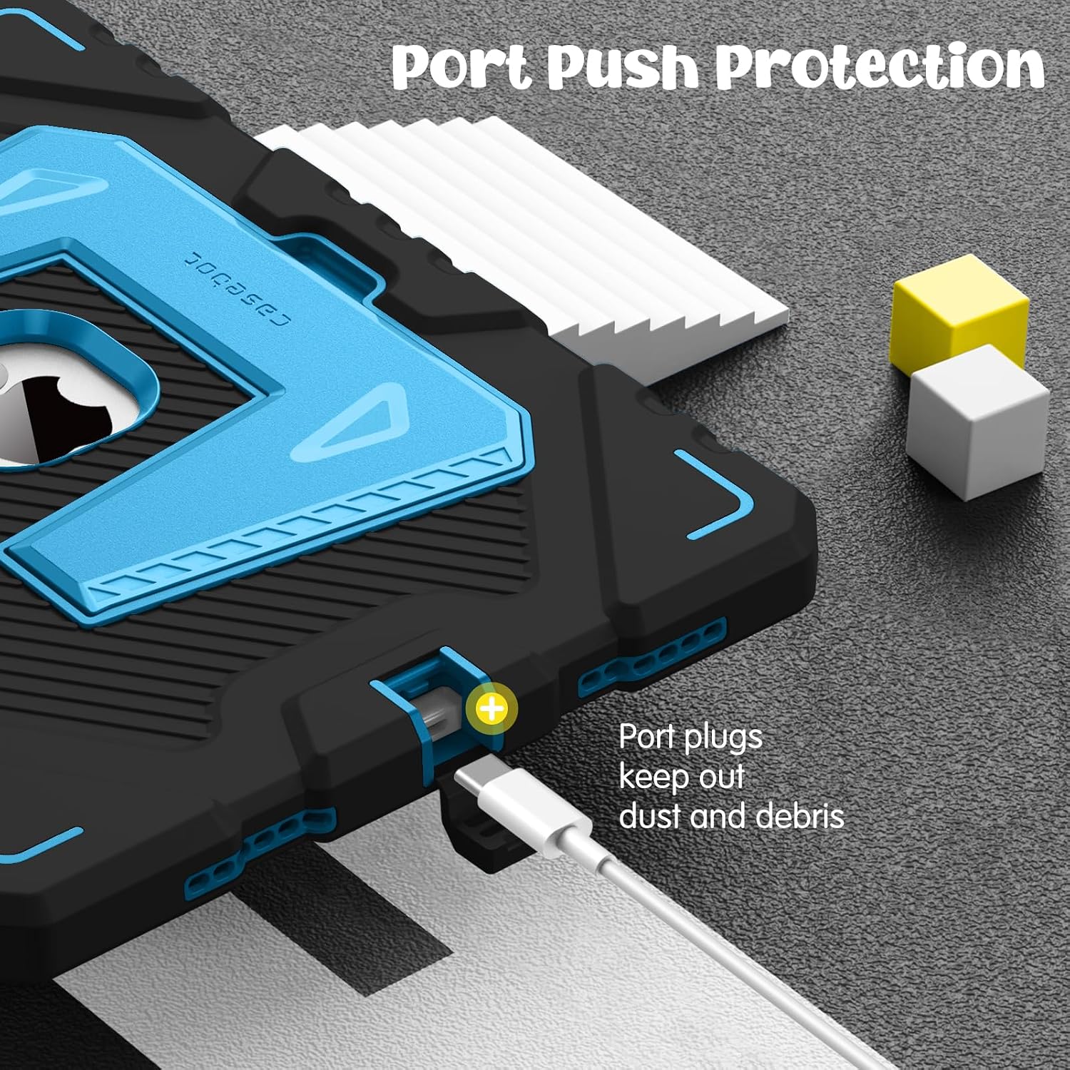 Port Push Protection

Port plugs keep out dust and debris