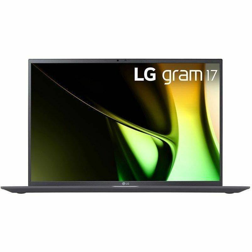 Alt View 2. LG - LG gram 17Z90S-V.APC8U1 17" Notebook - WQXGA - 60 Hz - Intel Core Ultra 7 1st Gen 155H - 32 GB - 1 TB PCI Express NVMe - Gray.