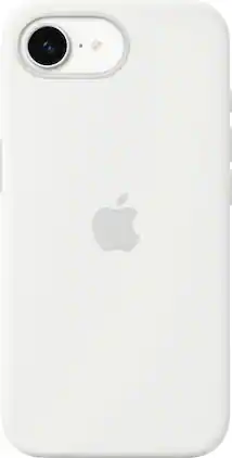 Apple - iPhone 16e Silicone Case - White
