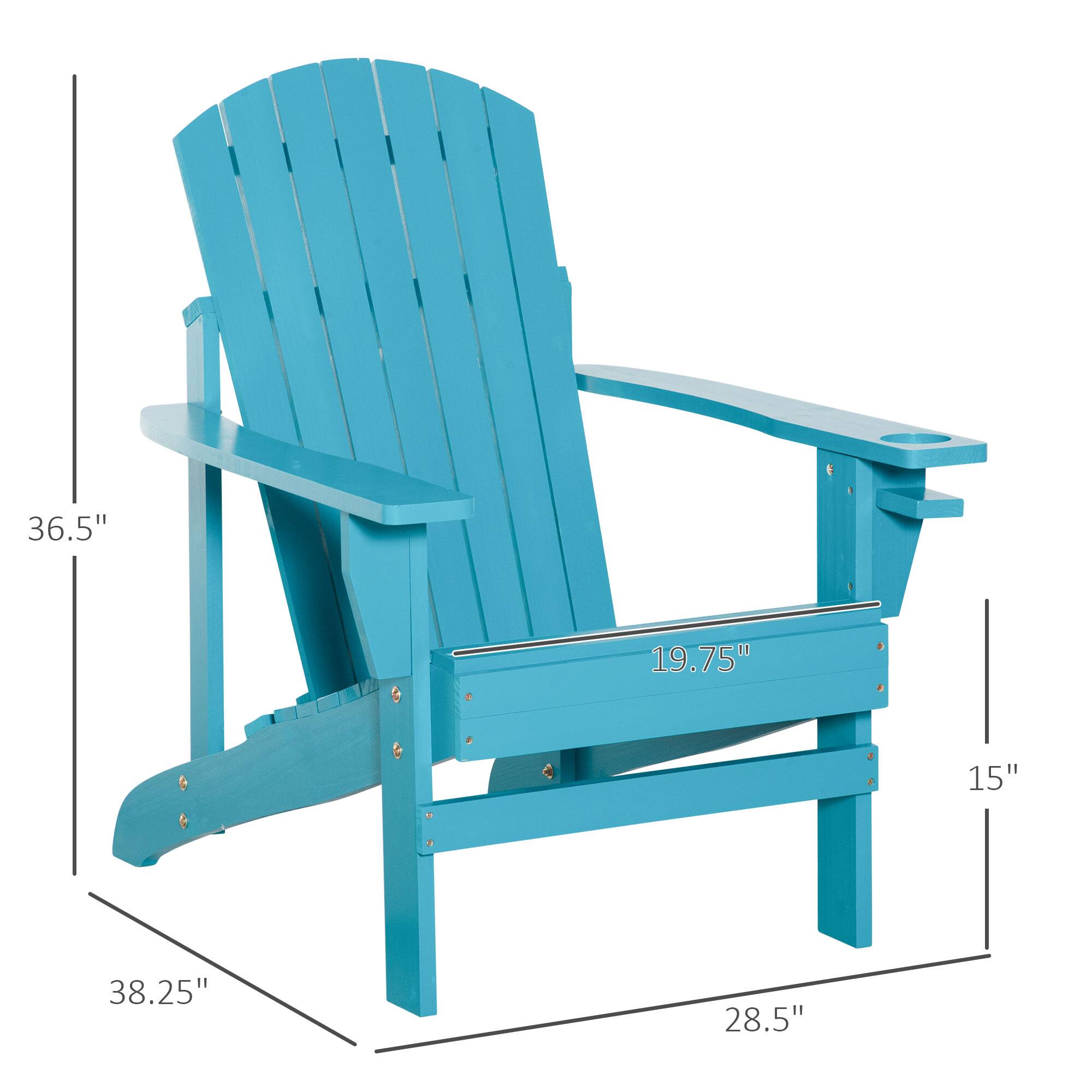 36.5" - Height of the chair

19.75" - Width of the seat

15" - Depth of the seat

38.25" - Height of the armrest

28.5" - Width of the armrest