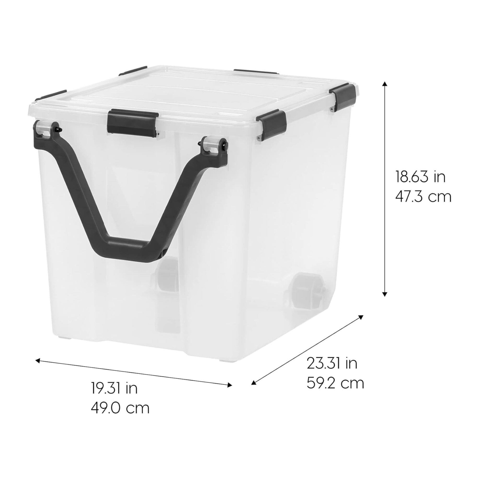 18.63 in 47.3 cm  
19.31 in 49.0 cm  
23.31 in 59.2 cm