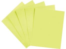 Staples - Brights Multipurpose Paper, 24 lbs., 8.5" x 11", Light 500/Ream - Yellow