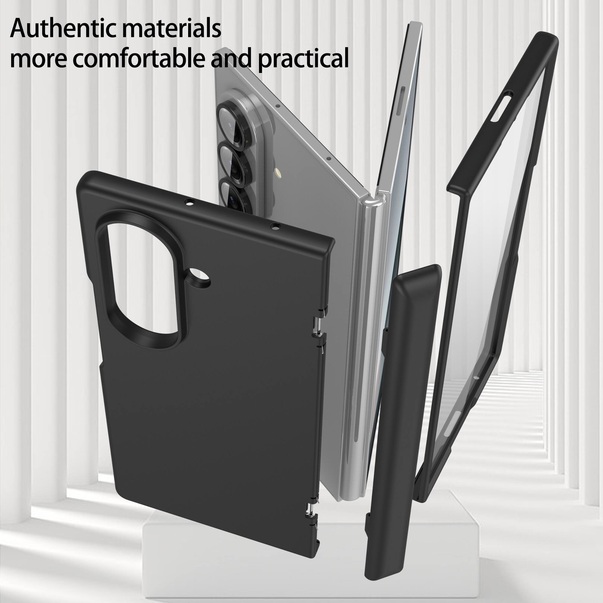 Authentic materials more comfortable and practical