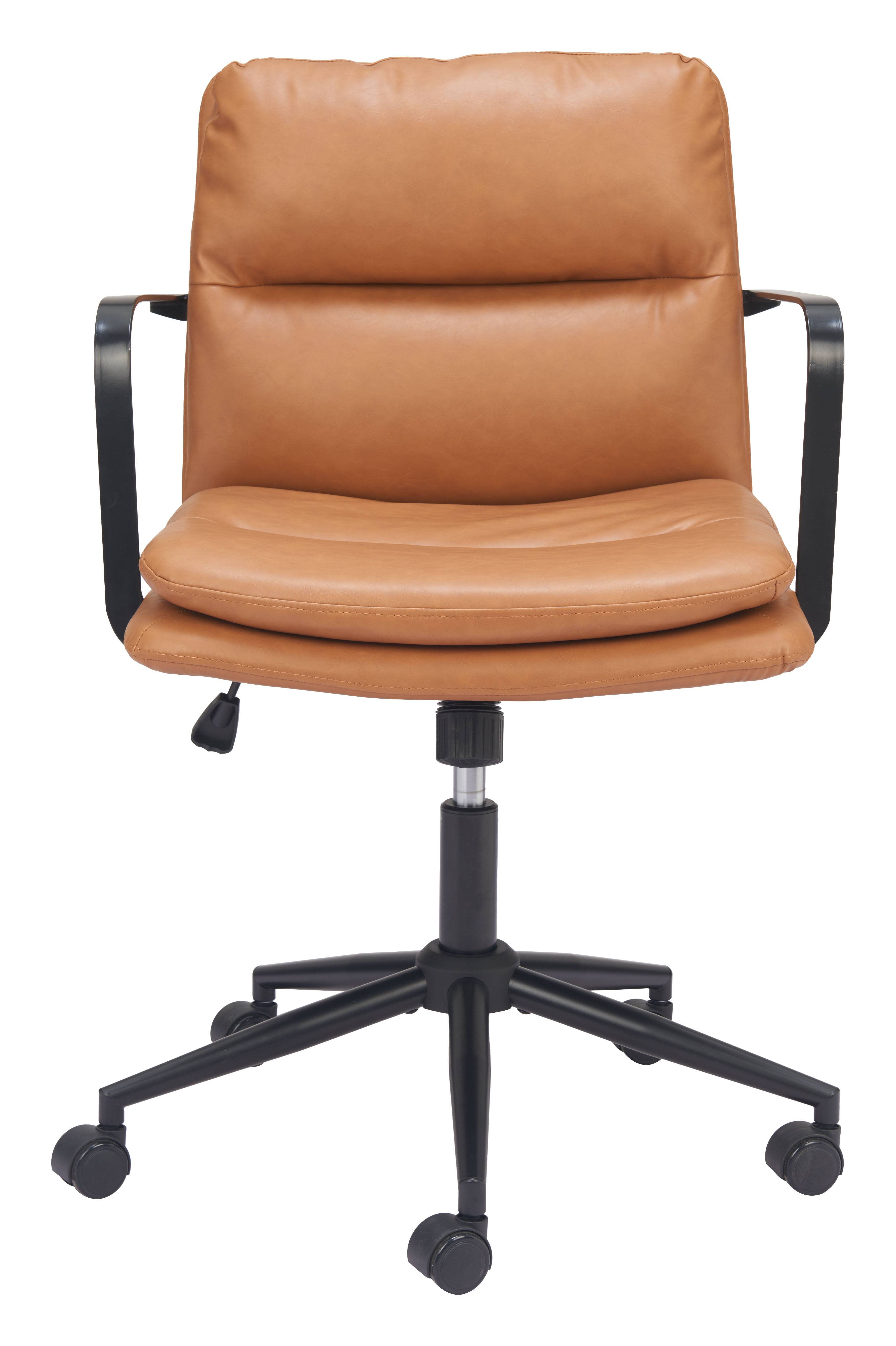 Alt View 1. Hivvago - Birao Office Chair Brown - Brown.