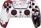 Front. Custom Controllerzz - Custom Wireless Controller for PS5 - Bloody Zombie.