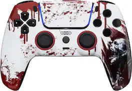 Custom Controllerzz - Custom Wireless Controller for PS5 - Bloody Zombie
