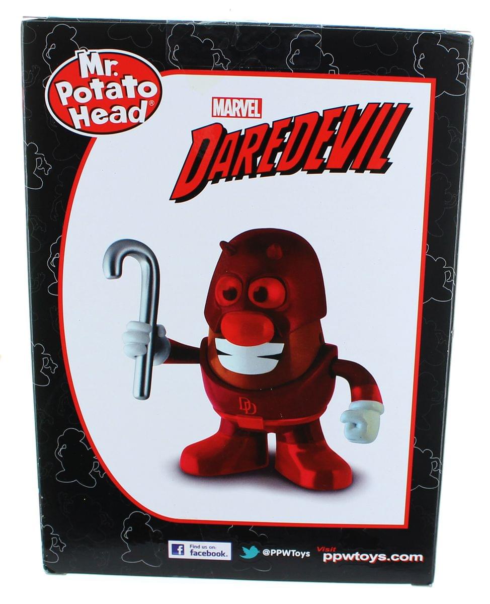 Mr. Potato Head MARVEL DAREDEVIL 7 D  
Find us on facebook.  
Visit @PPWToys ppwtoys.com